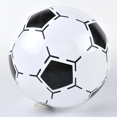 カスタマイズされた子供の膨脹可能なポリ塩化ビニールのサッカー ボールのおもちゃのフットボールの形の跳ねるギフト