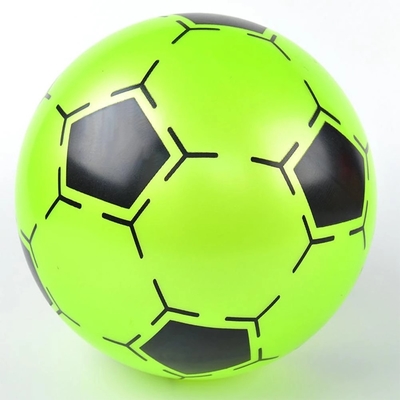 カスタマイズされた子供の膨脹可能なポリ塩化ビニールのサッカー ボールのおもちゃのフットボールの形の跳ねるギフト