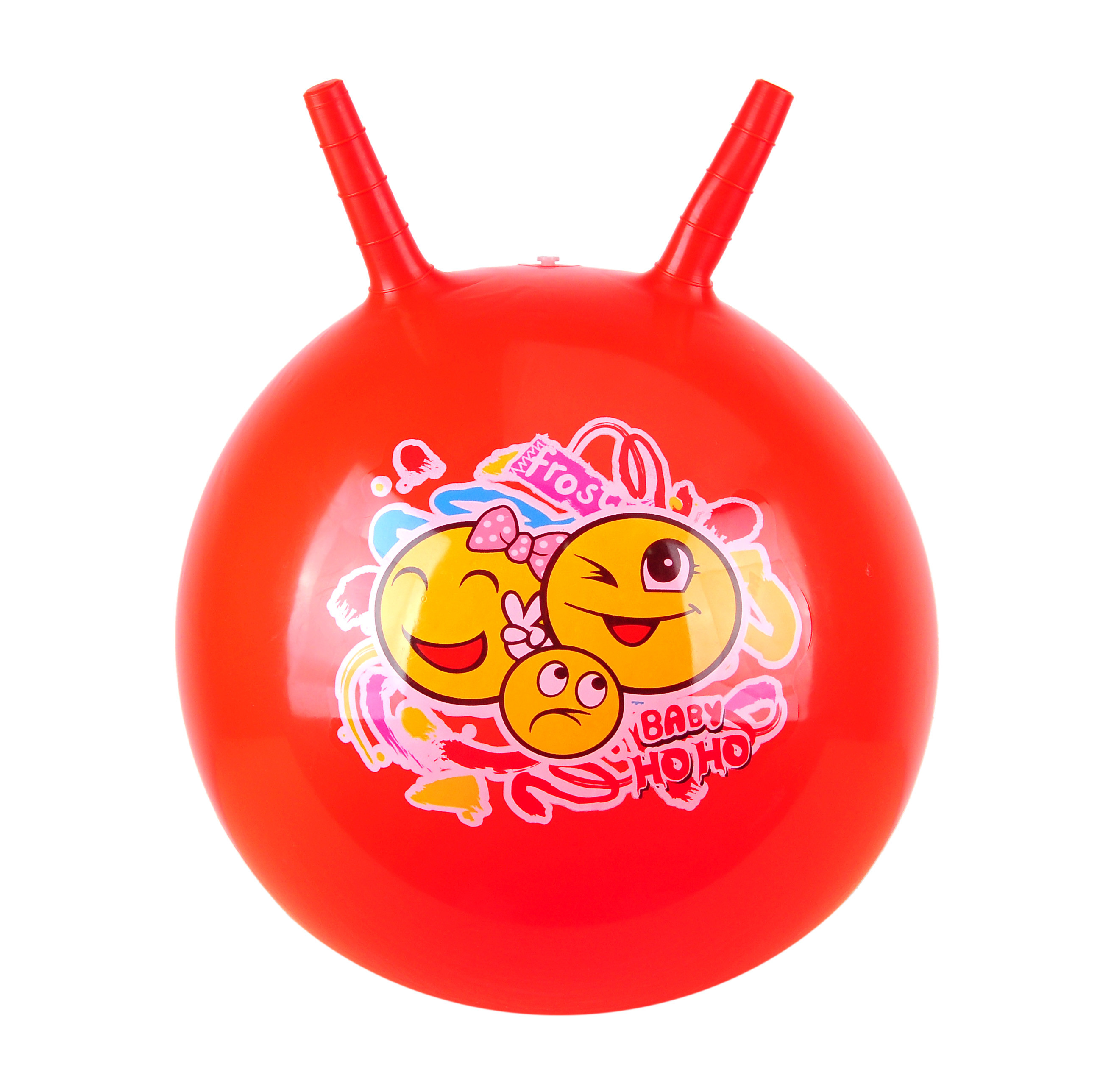 デカール付き45cmインフレータブルホッパージャンピングボールを遊んでいる子供たち